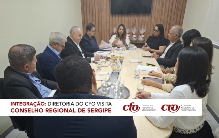 Integração: Diretoria do CFO visita Conselho Regional de Sergipe
