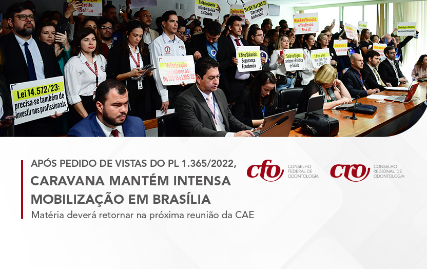 Após pedido de vistas do PL 1.365/2022, Caravana mantém intensa mobilização em Brasília