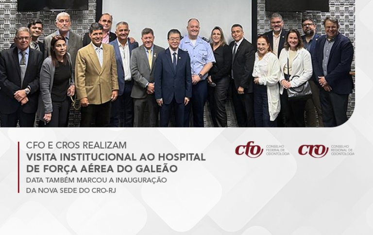 CFO e CROs realizam visita institucional ao Hospital de Força Aérea do Galeão