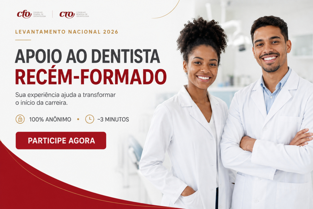 CFO lança página do Levantamento Nacional de Apoio ao Dentista Recém-Formado