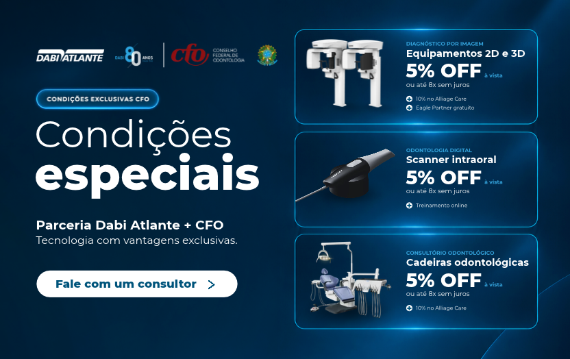 CFO e Dabi Atlante firmam parceria com condições especiais para cirurgiões-dentistas